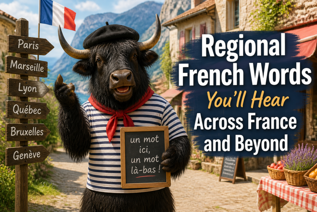 Regional words used in French