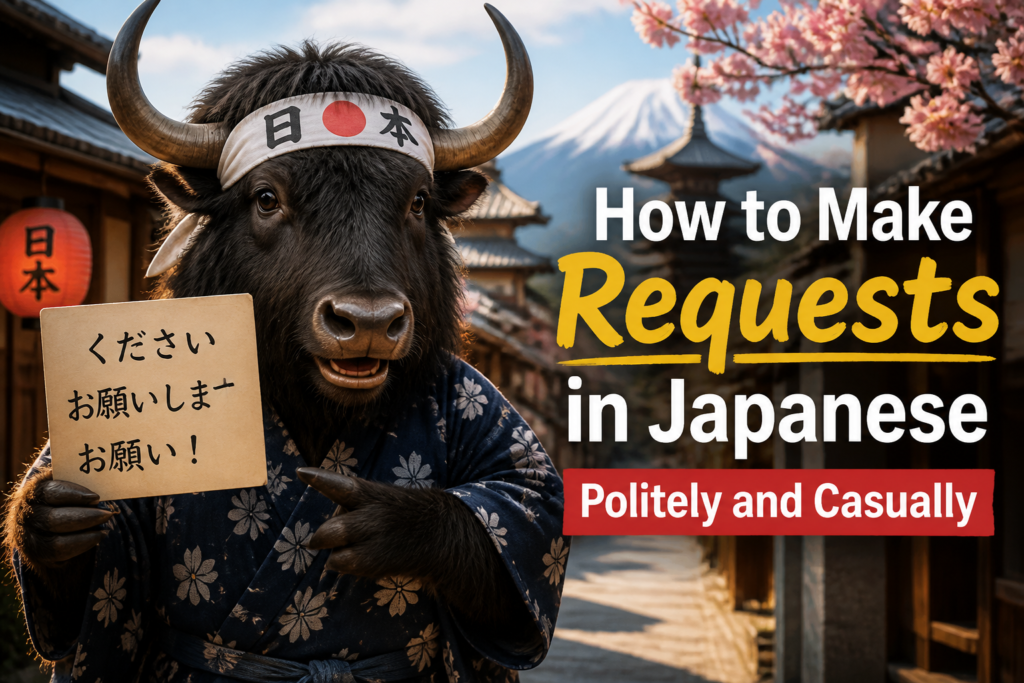 Japanese request phrase examples