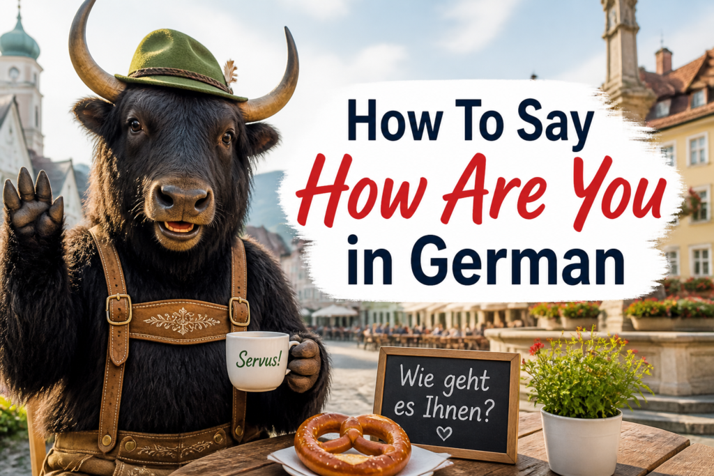 German phrase for how are you