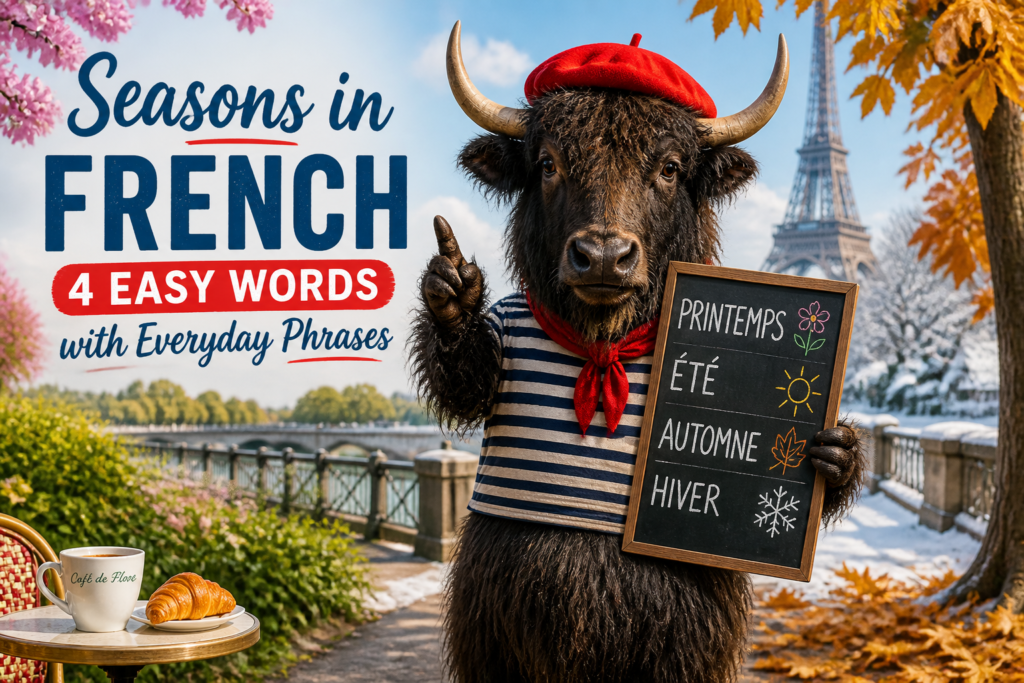 Seasons in French