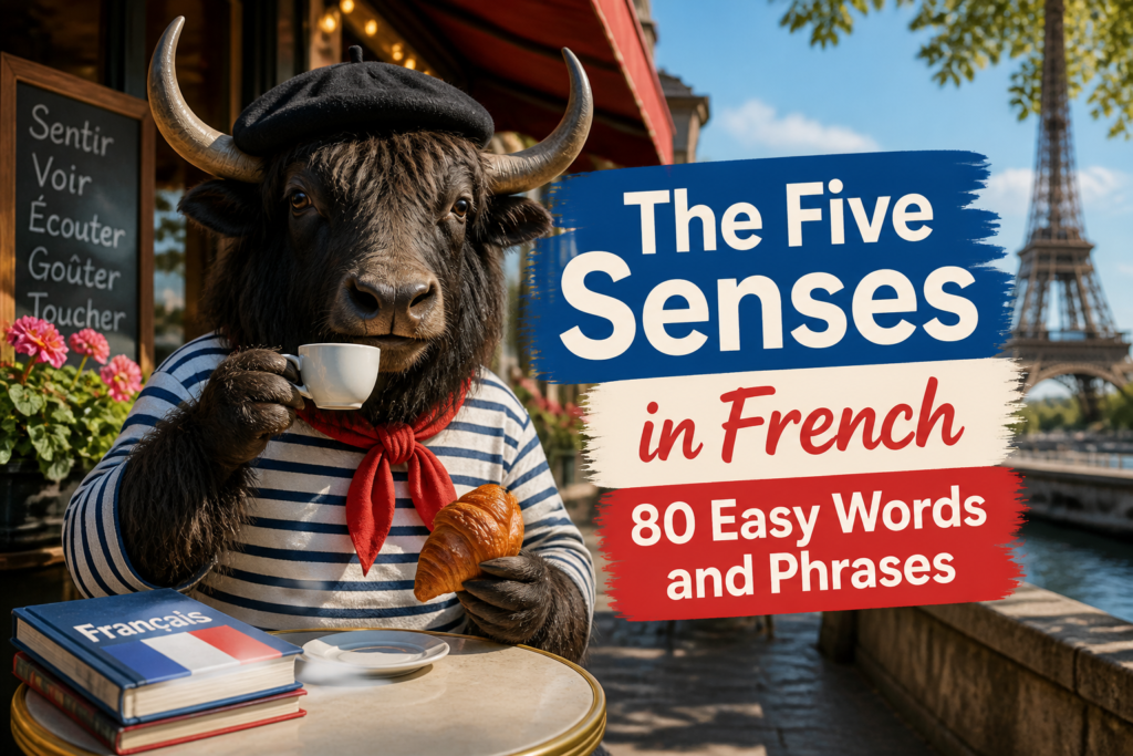 French senses vocabulary