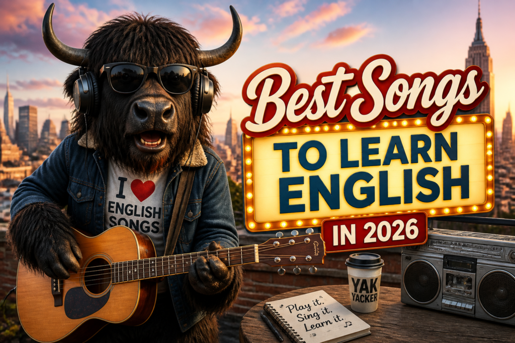 Best songs to learn English