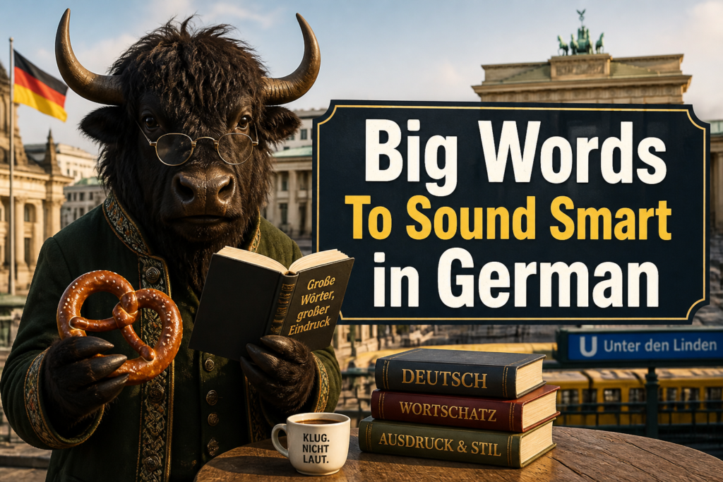 German big words vocabulary