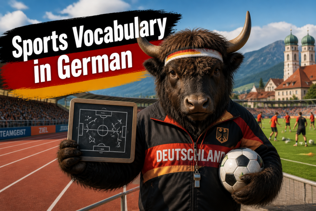 German sports vocabulary
