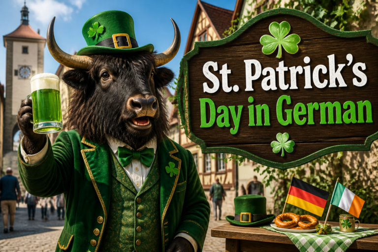 German vocabulary for St. Patrick’s Day