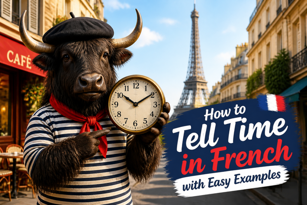 How to tell time in French