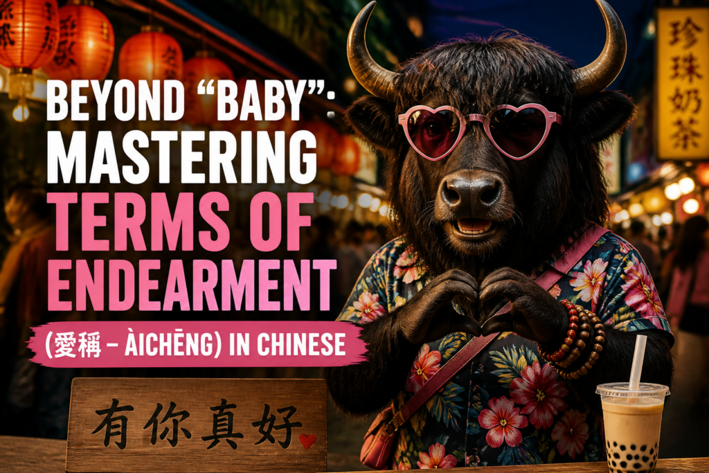Terms of endearment in Traditional Chinese beyond baby