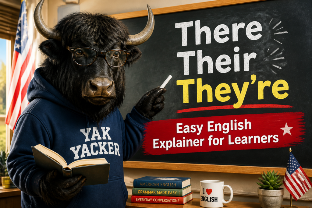There their and they’re in English