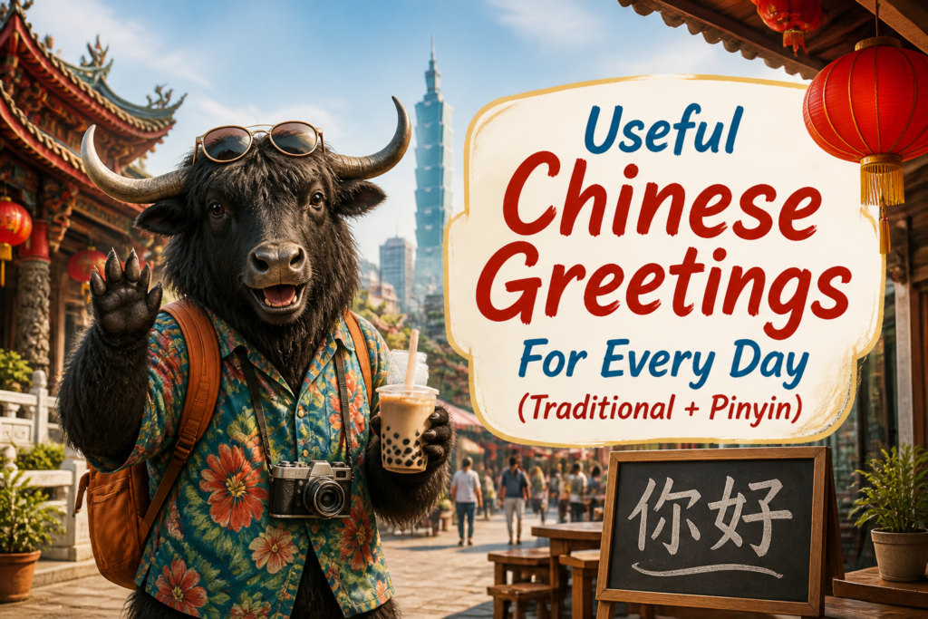 Useful Chinese greetings for everyday conversation