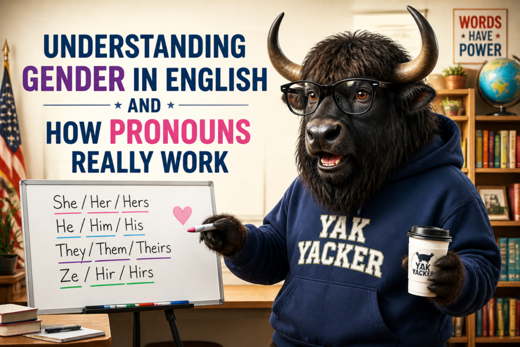 Understanding gender in English