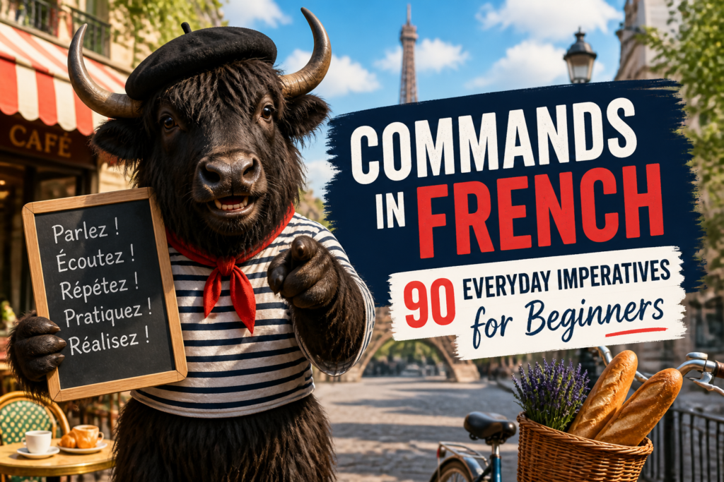 Useful commands in French
