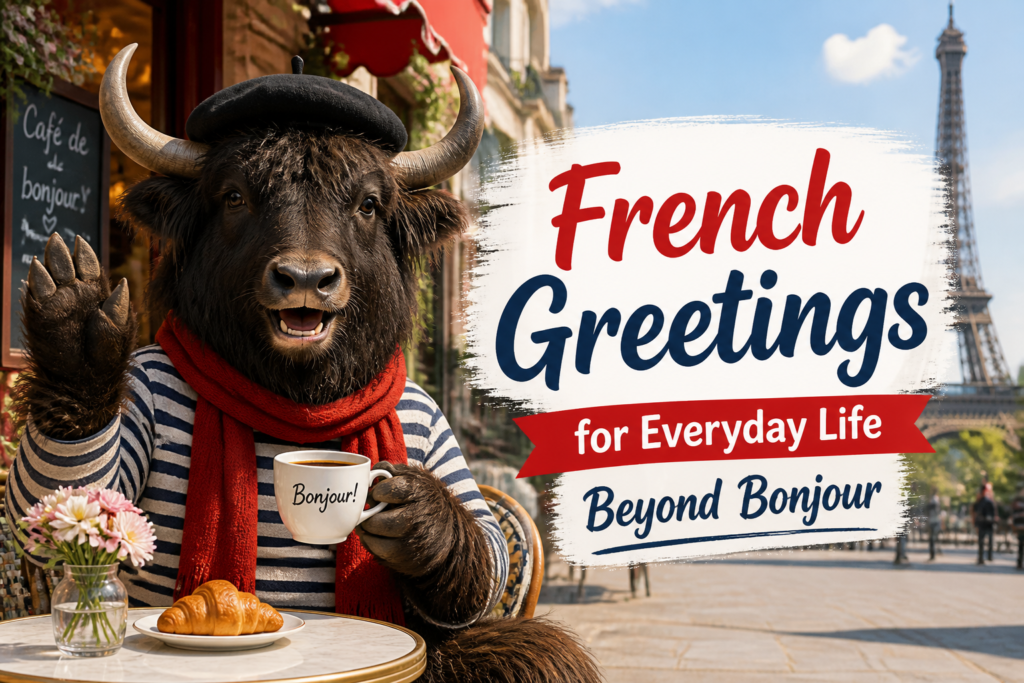 Useful French greetings