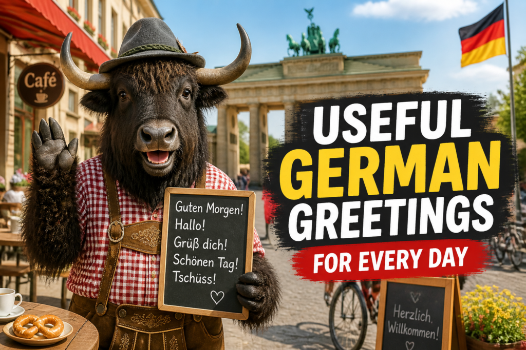 Common German greetings