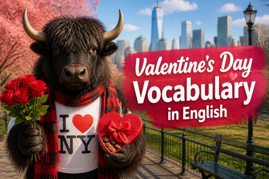 Valentine’s Day vocabulary in English
