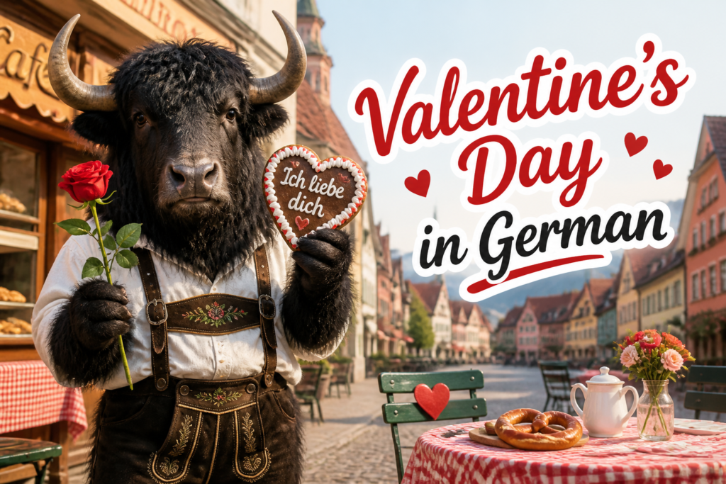 German vocabulary for Valentine’s Day