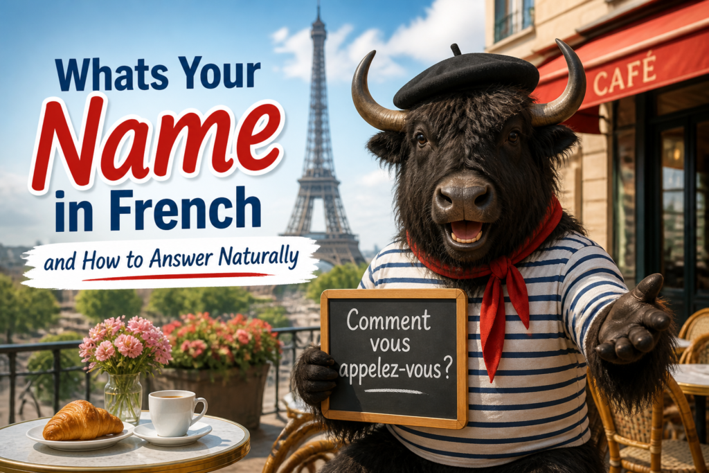 Whats your name in French