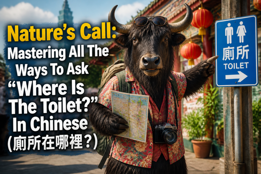 How to ask where the toilet is in Traditional Chinese