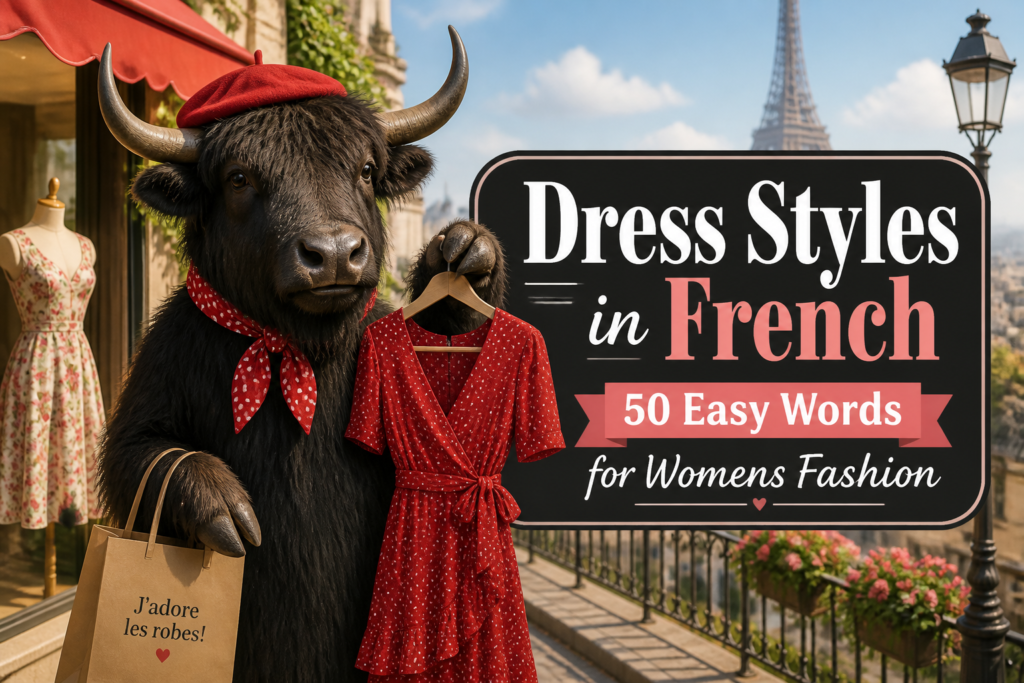 Womens dress styles in French
