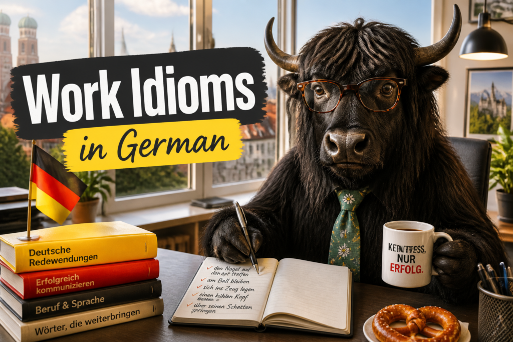 German work idioms and expressions