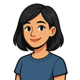 Portrait of Anna in a German lesson dialogue