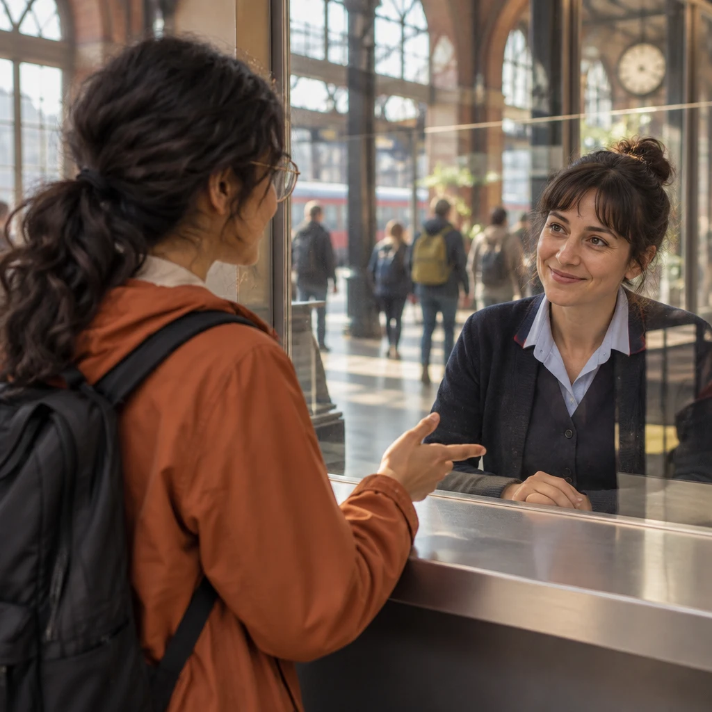 Priya asks to reserve a seat for her weekend journey.