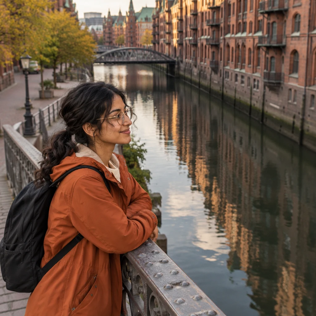 Priya takes in the warehouse district as it almost seems like a museum today.