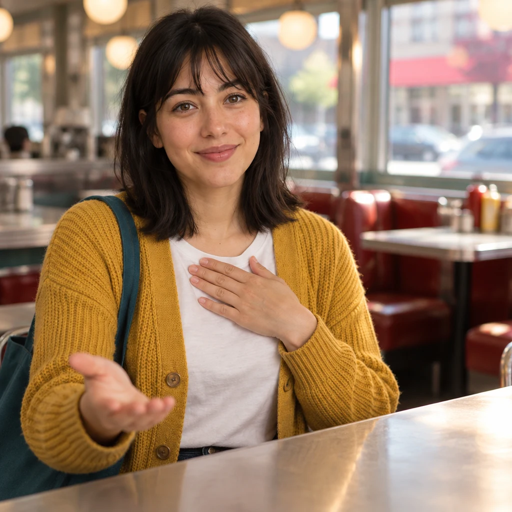 Ana gives her name and indicates the name she prefers people to use.