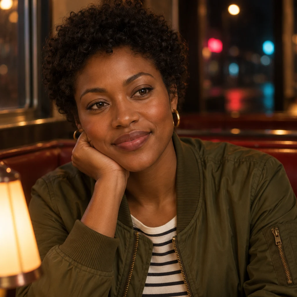Tasha pauses with a reflective expression as she takes in Ana's understanding.