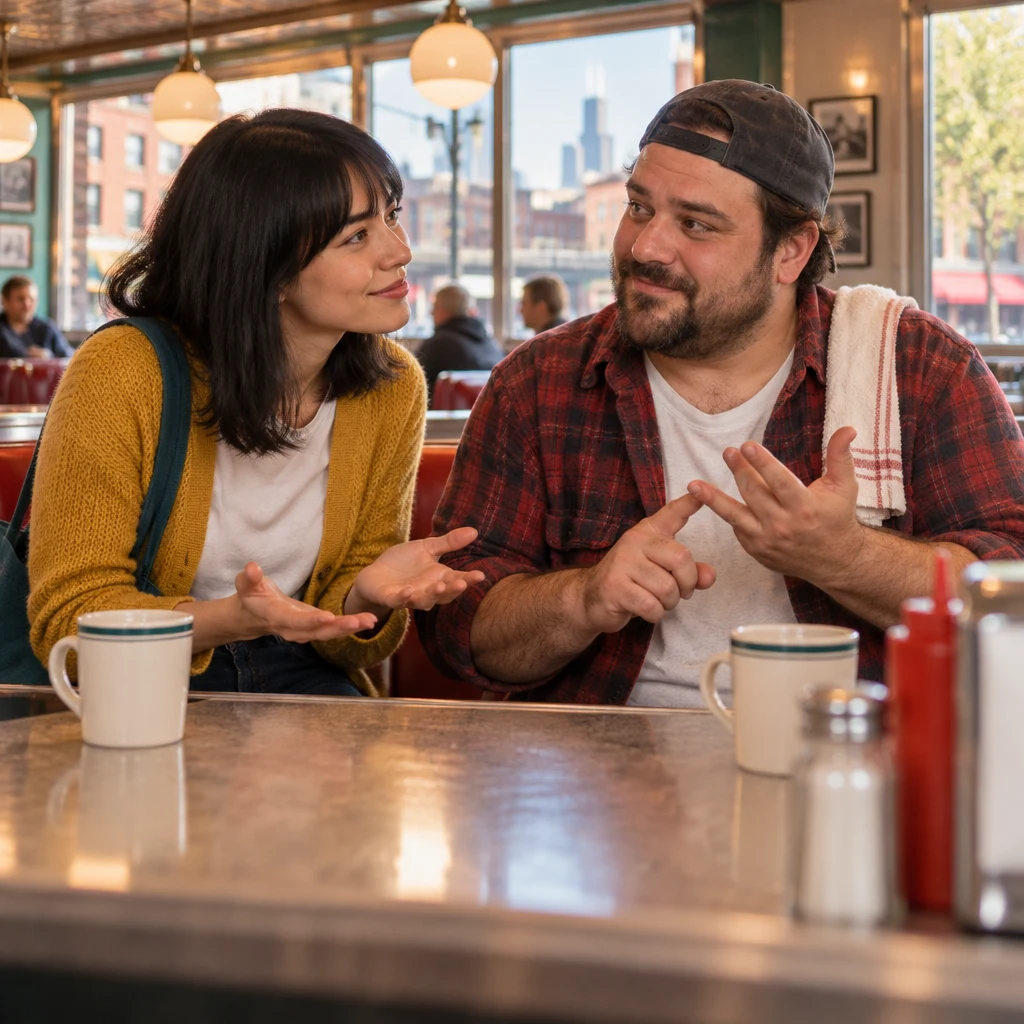 Ana asks Danny to retrace the surprising events while Danny begins laying out the sequence with his fingers.