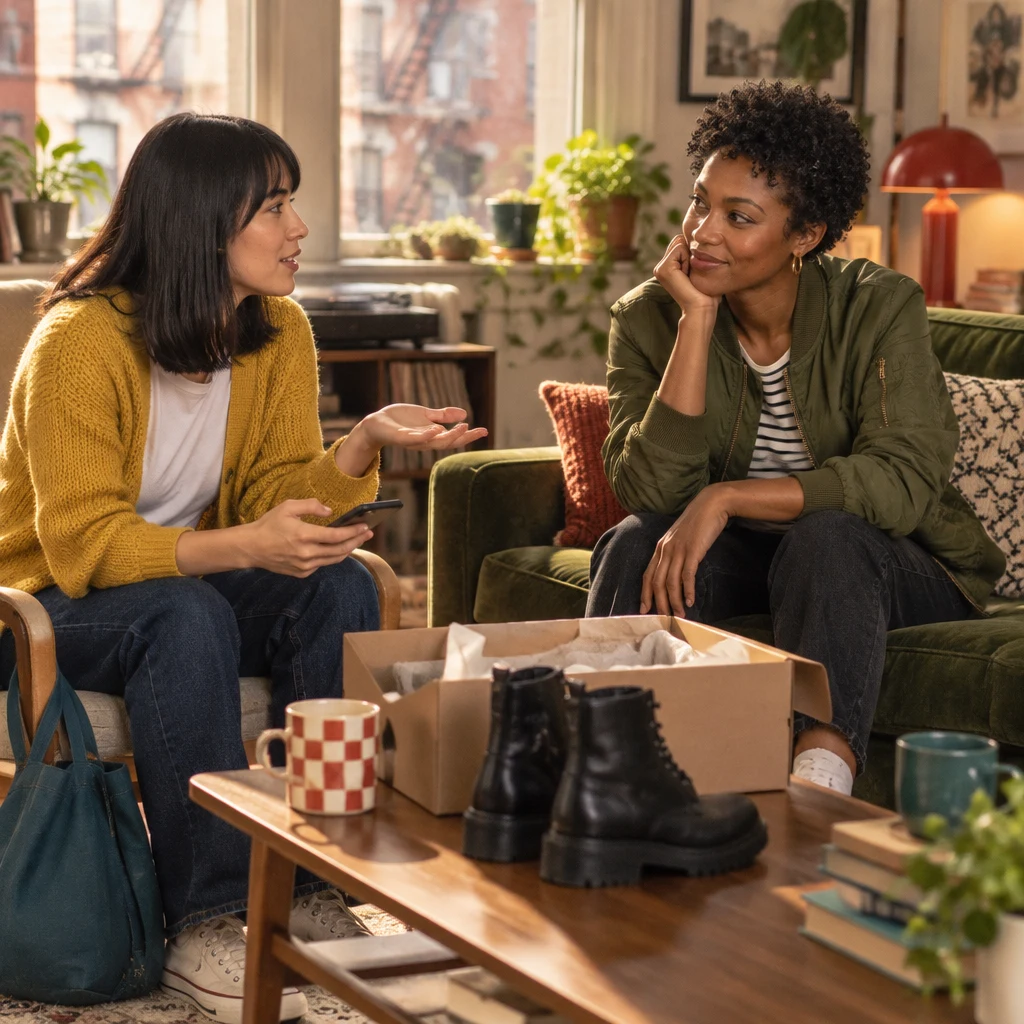 Ana asks Tasha when her money will come back while Tasha listens.