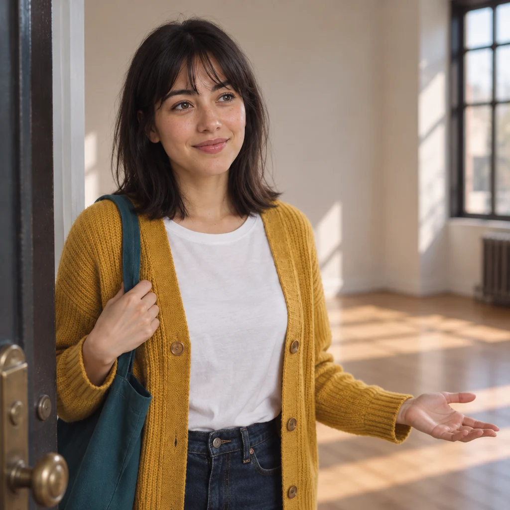 Ana considers how unlike her busy expectations the quiet room feels.