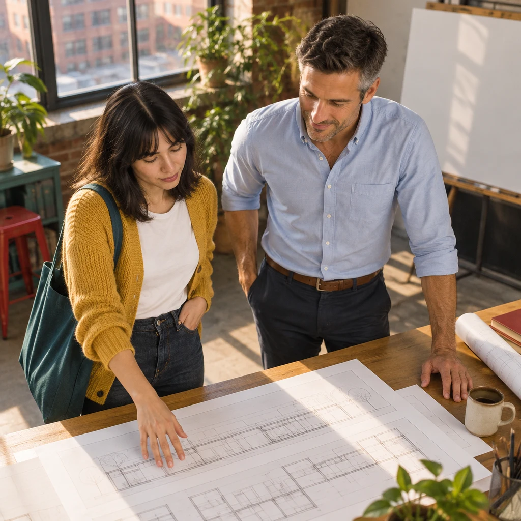 Ana weighs the idea of taking on a larger part of the library plan.