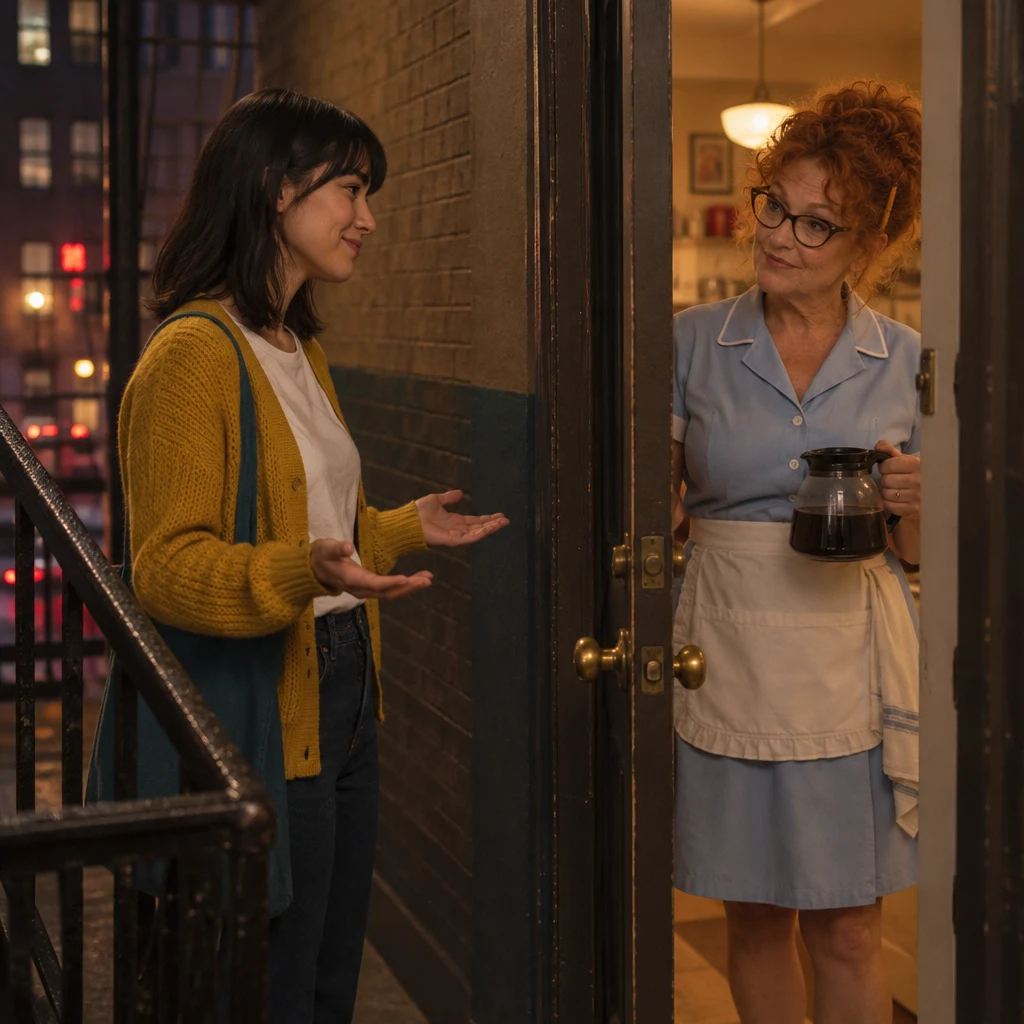 Ana speaks with open hands and a small head shake, making clear she does not blame Dee for everything.