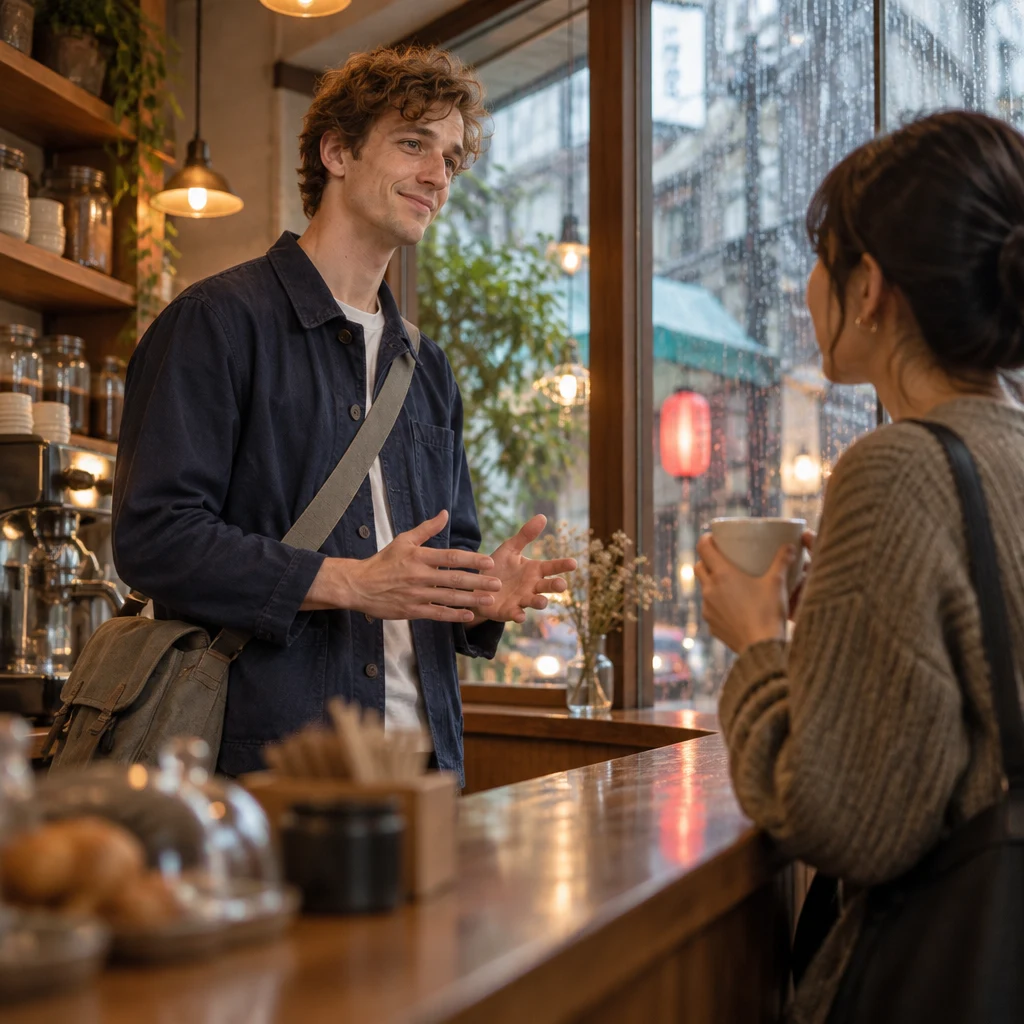 Leo assures the customer that he will make sure the problem does not happen again.
