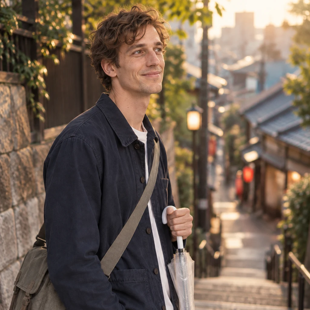 Leo recalls how difficult it was to get used to Tokyo at first.