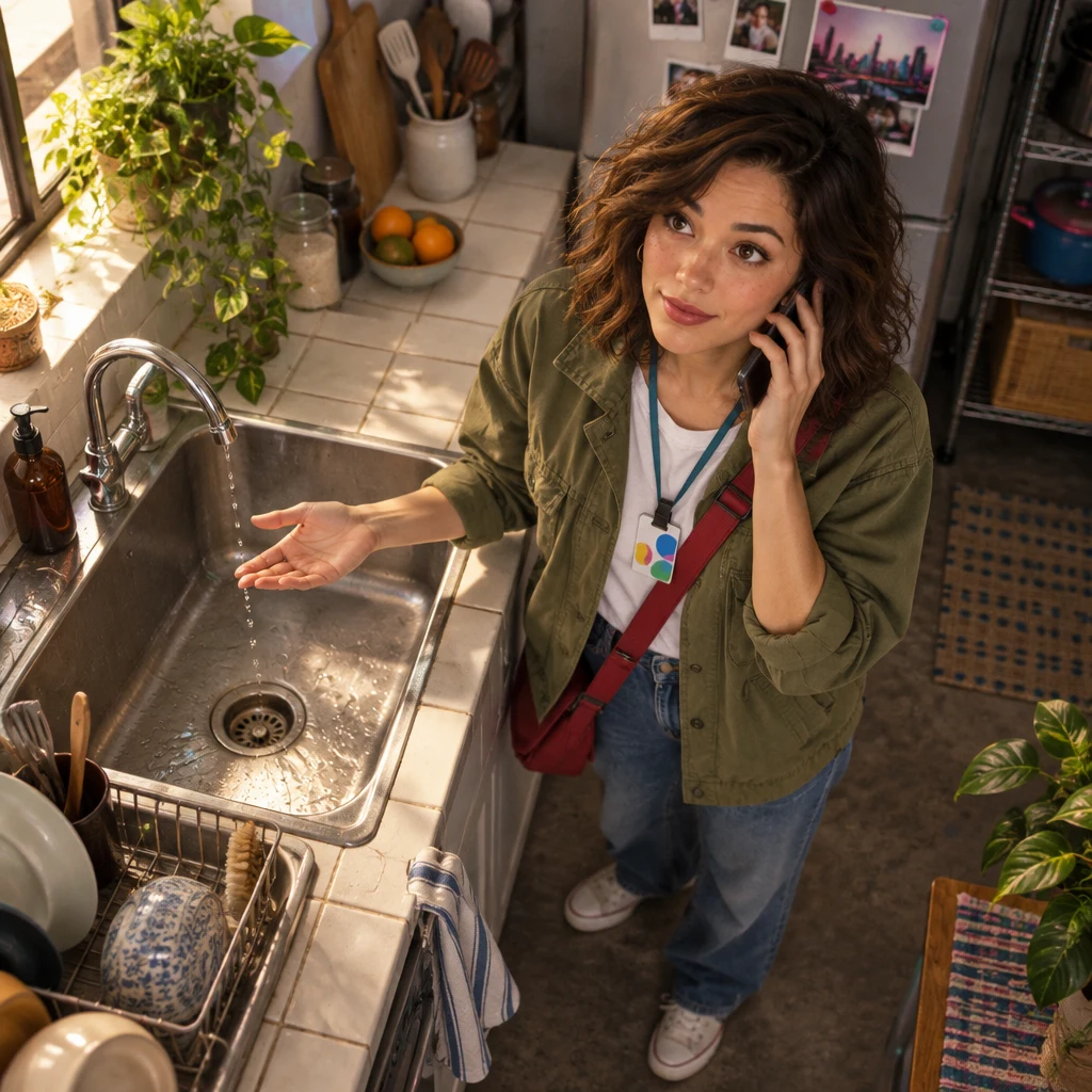 Maya asks for Mr. Wang to call back.