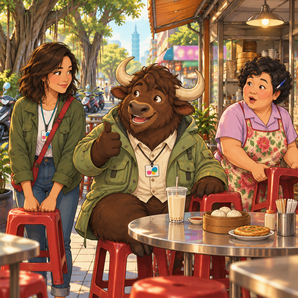 A-Li quickly gives Maya an enthusiastic yes before Auntie Lin can respond.