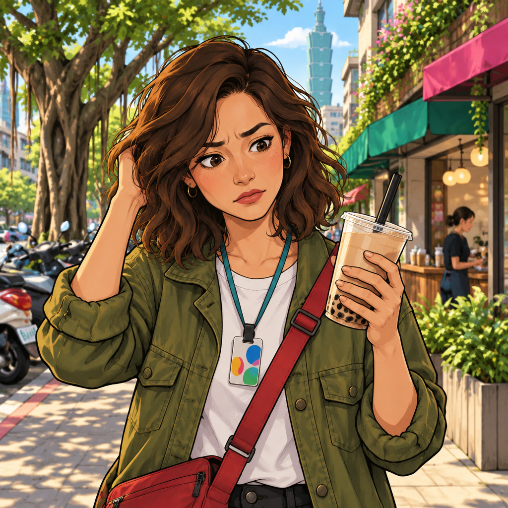 maya is the one speaking. The moment means: Something seems wrong.