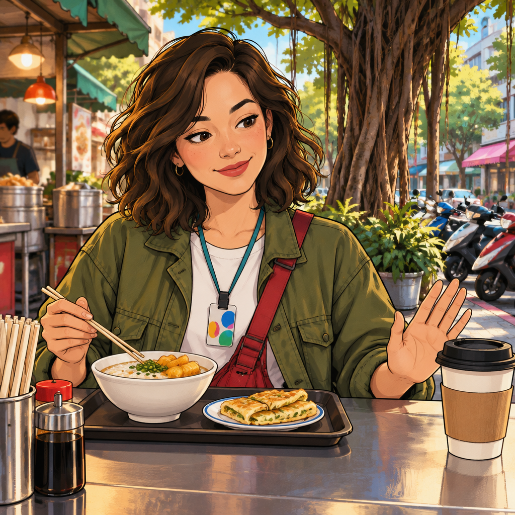 Maya indicates that she rarely drinks coffee while a coffee cup sits untouched beside her.