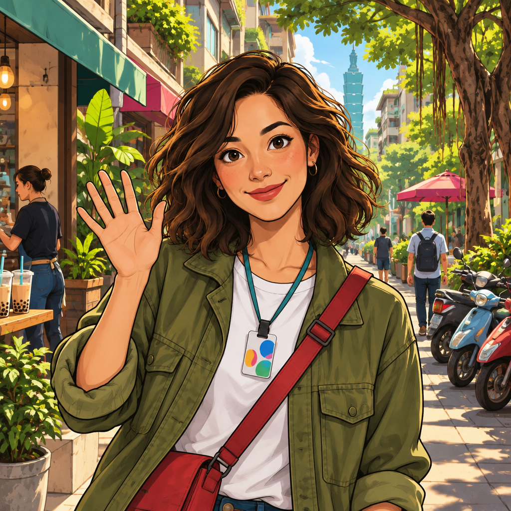 maya is the one speaking. The moment means: Hello.