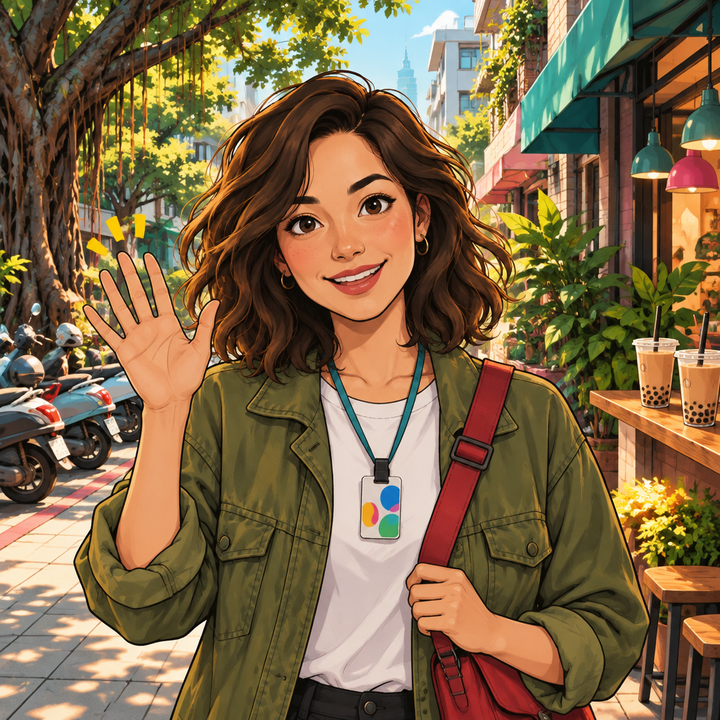 maya is the one speaking. The moment means: Hello.
