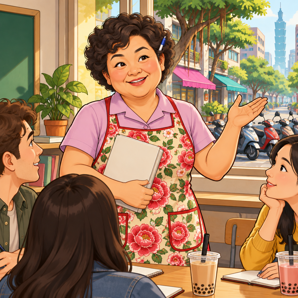 Lin describes being a second-year university student while holding a plain textbook.